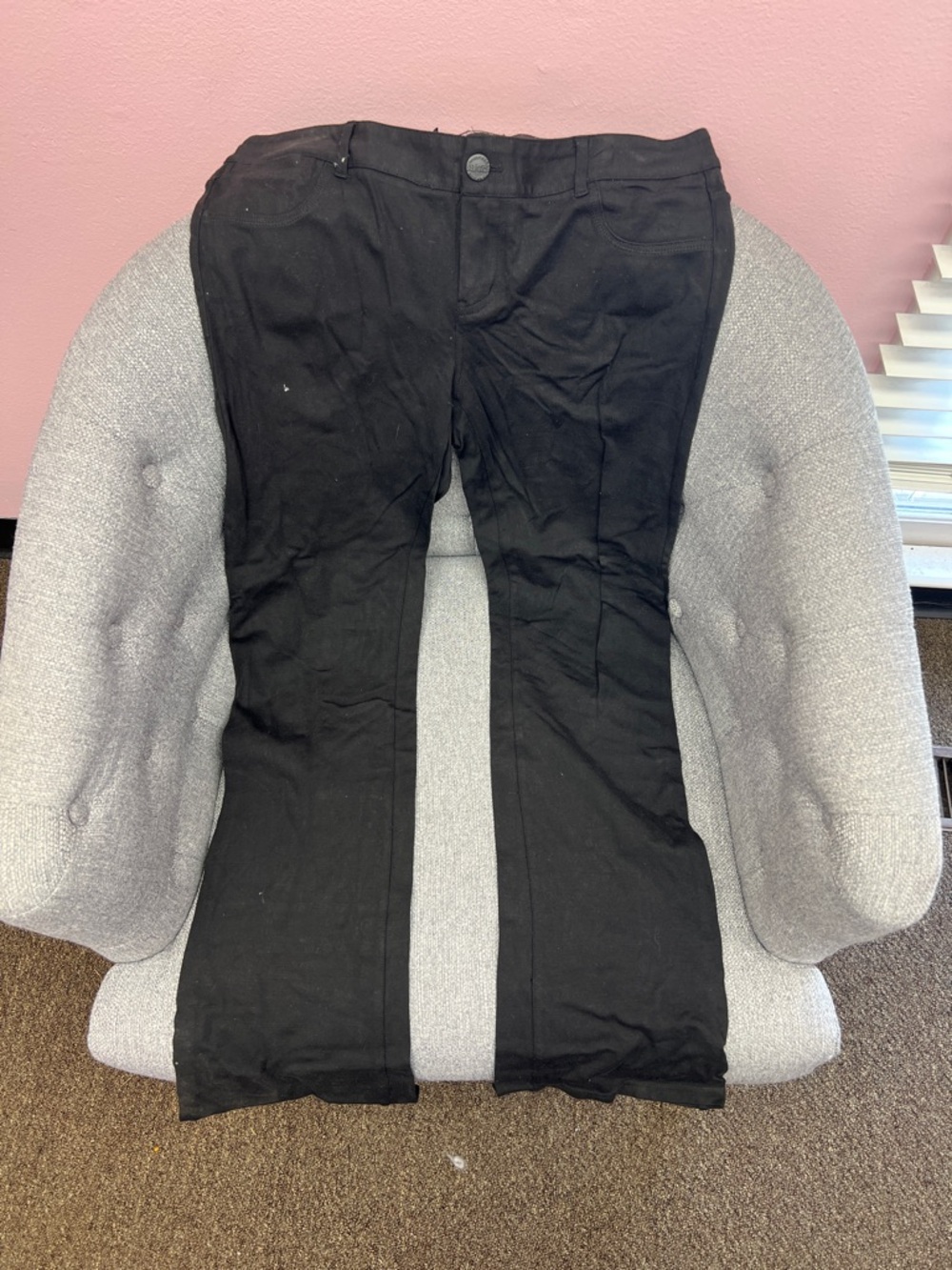 Maurices Black Flared Pants